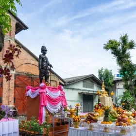 รับจัดงานทำบุญบ้าน, ทำบุญบริษัท, ทำบุญขึ้นบ้านใหม่, รับตั้งศาลพระพรหม, ศาลพระภูมิ, ศาลเจ้าที่