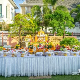 รับจัดงานทำบุญบ้าน, ทำบุญบริษัท, ทำบุญขึ้นบ้านใหม่, รับตั้งศาลพระพรหม, ศาลพระภูมิ, ศาลเจ้าที่