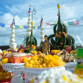 รับจัดงานทำบุญบ้าน, ทำบุญบริษัท, ทำบุญขึ้นบ้านใหม่, รับตั้งศาลพระพรหม, ศาลพระภูมิ, ศาลเจ้าที่