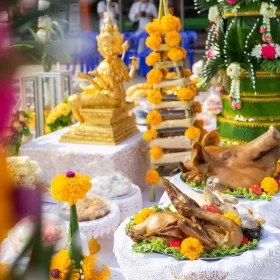 รับจัดงานทำบุญบ้าน, ทำบุญบริษัท, ทำบุญขึ้นบ้านใหม่, รับตั้งศาลพระพรหม, ศาลพระภูมิ, ศาลเจ้าที่