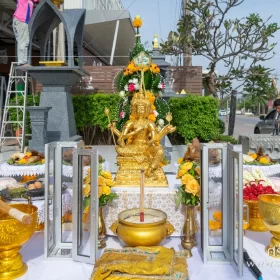 รับจัดงานทำบุญบ้าน, ทำบุญบริษัท, ทำบุญขึ้นบ้านใหม่, รับตั้งศาลพระพรหม, ศาลพระภูมิ, ศาลเจ้าที่