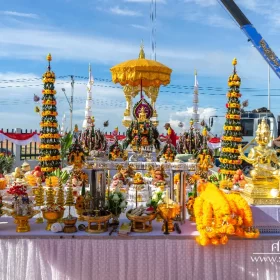 รับจัดงานทำบุญบ้าน, ทำบุญบริษัท, ทำบุญขึ้นบ้านใหม่, รับตั้งศาลพระพรหม, ศาลพระภูมิ, ศาลเจ้าที่