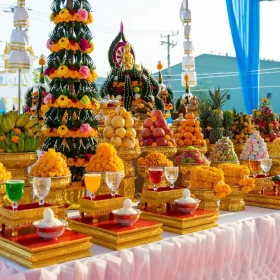 รับจัดงานทำบุญบ้าน, ทำบุญบริษัท, ทำบุญขึ้นบ้านใหม่, รับตั้งศาลพระพรหม, ศาลพระภูมิ, ศาลเจ้าที่