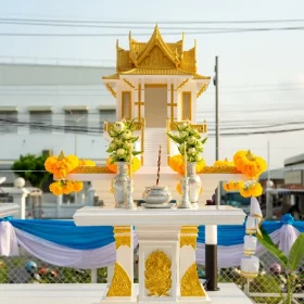 รับจัดงานทำบุญบ้าน, ทำบุญบริษัท, ทำบุญขึ้นบ้านใหม่, รับตั้งศาลพระพรหม, ศาลพระภูมิ, ศาลเจ้าที่