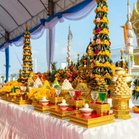 รับจัดงานทำบุญบ้าน, ทำบุญบริษัท, ทำบุญขึ้นบ้านใหม่, รับตั้งศาลพระพรหม, ศาลพระภูมิ, ศาลเจ้าที่