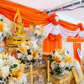 รับจัดงานทำบุญบ้าน, ทำบุญบริษัท, ทำบุญขึ้นบ้านใหม่, รับตั้งศาลพระพรหม, ศาลพระภูมิ, ศาลเจ้าที่