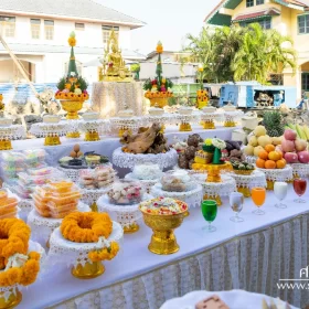 รับจัดงานทำบุญบ้าน, ทำบุญบริษัท, ทำบุญขึ้นบ้านใหม่, รับตั้งศาลพระพรหม, ศาลพระภูมิ, ศาลเจ้าที่