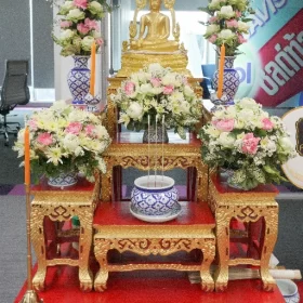 รับจัดงานทำบุญบ้าน, ทำบุญบริษัท, ทำบุญขึ้นบ้านใหม่, รับตั้งศาลพระพรหม, ศาลพระภูมิ, ศาลเจ้าที่