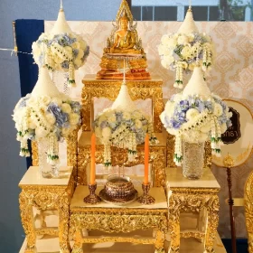 รับจัดงานทำบุญบ้าน, ทำบุญบริษัท, ทำบุญขึ้นบ้านใหม่, รับตั้งศาลพระพรหม, ศาลพระภูมิ, ศาลเจ้าที่